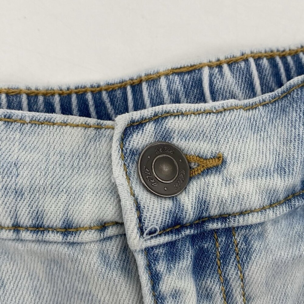 Aerie Size Small Acid Wash Denim Cut Off Shorts - Picture 4 of 11